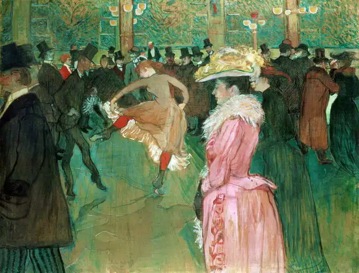 Toulouse-Lautrec, H.: Dance at the Moul...