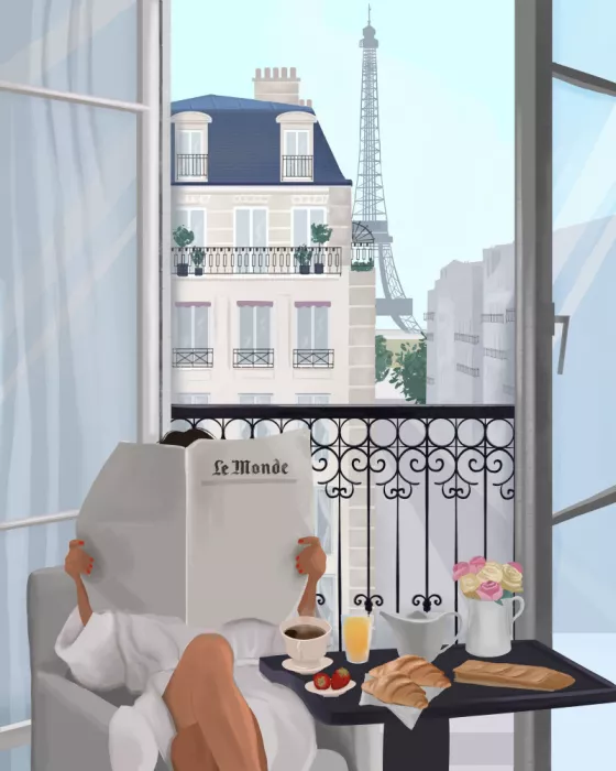 Lizde, Petra: Paris Balcony