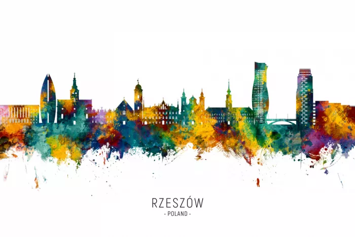 Tompsett, Michael: Skyline von Rzeszów, Polen