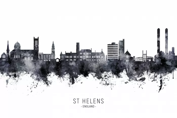 Tompsett, Michael: St Helens England Skyline