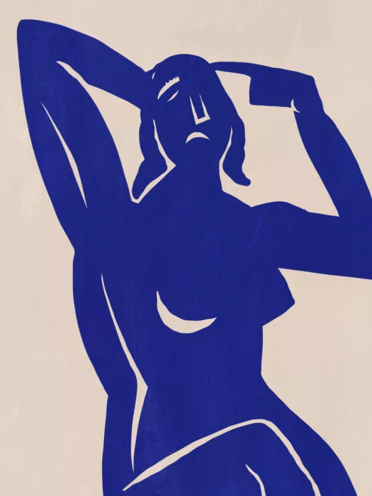 Dean, Little: Silhouette Bleue Muse