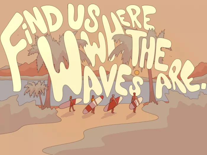 Wade, Stephen: Find Us where the waves are