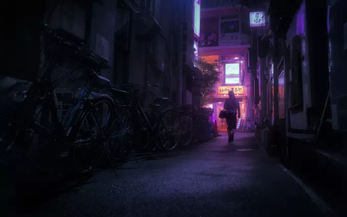 R., Rodriguez Ricardo: The purple girl