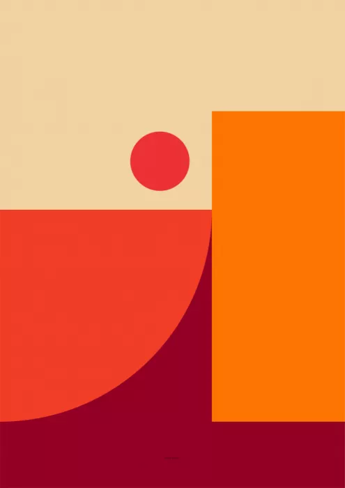 Kulkarni, Nilesh: Midcentury Geometric - 01