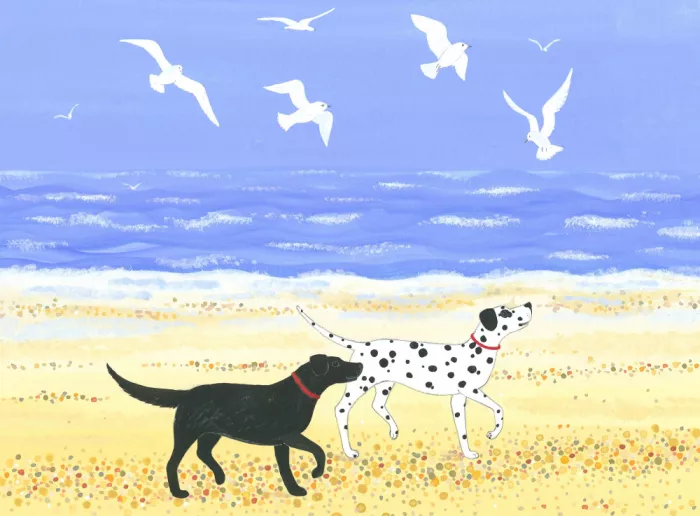 Brent, Isabelle: Une promenade sur la plage