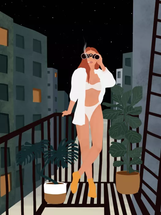 Alasar, Ceyda: Escalier de secours