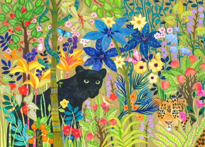 Brent, Isabelle: Panthère noire et jaguar
