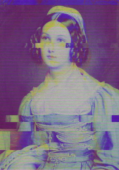 Concept, Art The: Glitched Lady