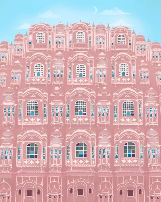 Lizde, Petra: Jaipur, India