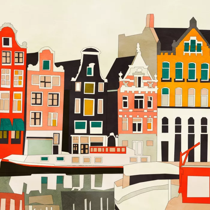 Bre, Rut Ana: Amsterdam, Pays-Bas Maisons 3