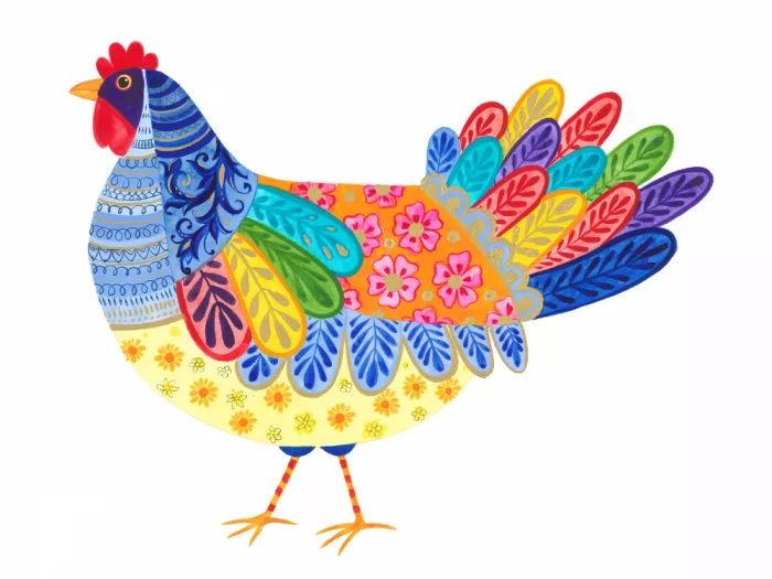 Brent, Isabelle: Poule Vibrante Ravie