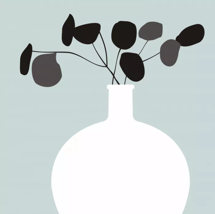 Kulkarni, Nilesh: Vase blanc
