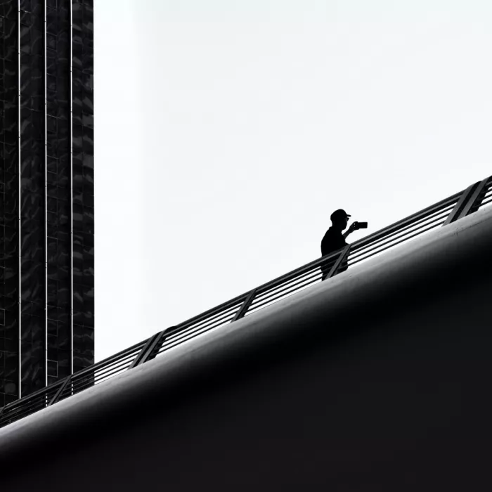 Endermann, Rolf: Uomo sul ponte