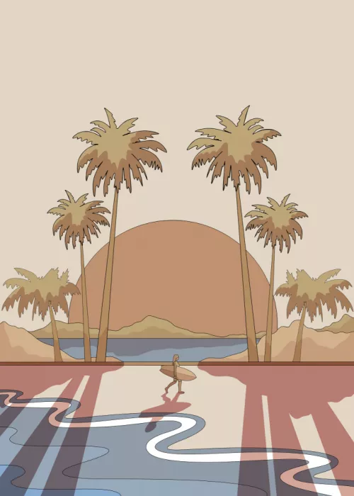 Wade, Stephen: A beach stroll