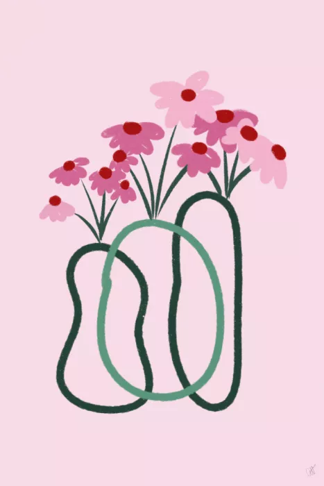 Volfova, Anne-Marie: Fleurs dans un vase n°2