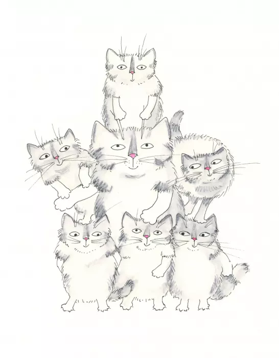 Brent, Isabelle: Famille de chats