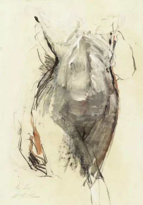 Rathmann, Ute: Nude Figure in a Dynamic Pose