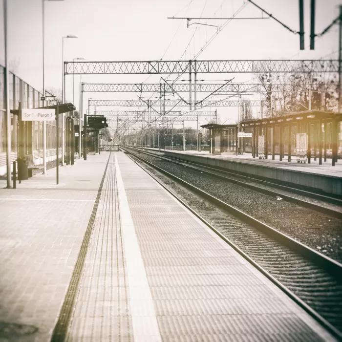 Jaszke, Justyna: Stazione Ferroviaria Żyrardów Polonia Fotografia