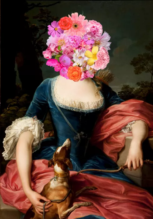 Fritsch, Athene: Visage en fleur