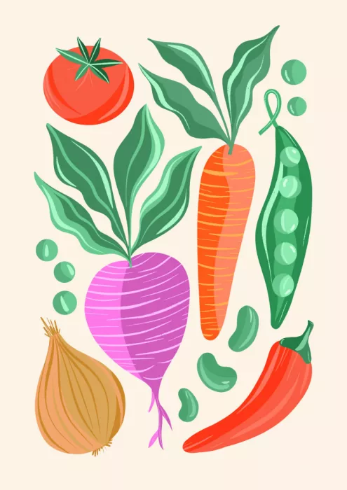 Donne, Melissa: Vegetables