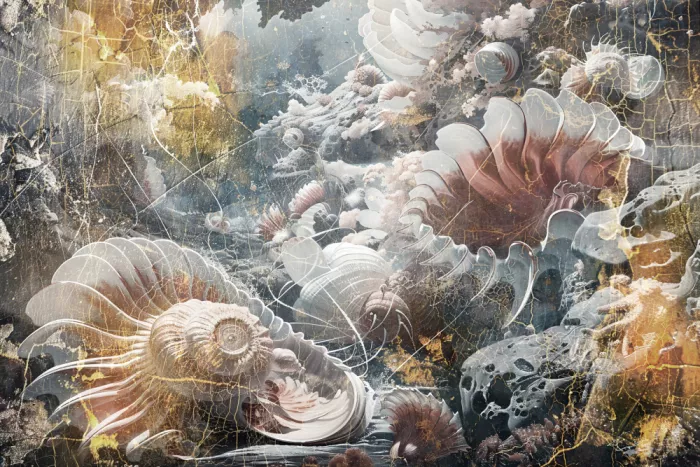 Kulik, Rafal: Arte marino subacuático ilustración mural 13