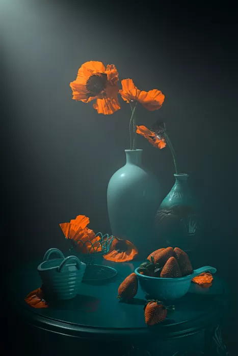 Jacobs, Lydia: Red poppy and strawberry
