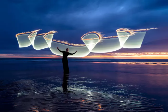 Keurlinckx, Els: Pintar con Luz