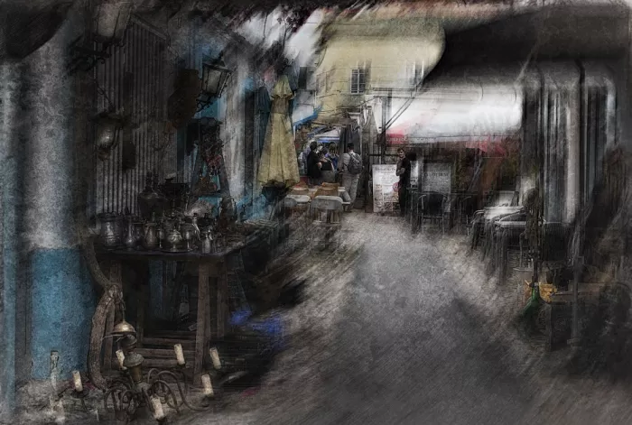 Linden, van Jan: Second hand alley