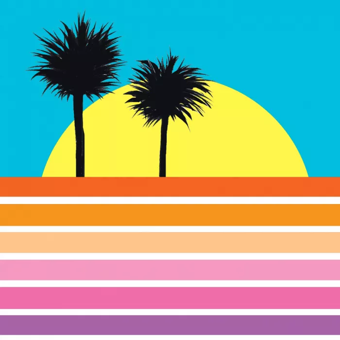 Baker, Bronwyn: Retro Beach Two