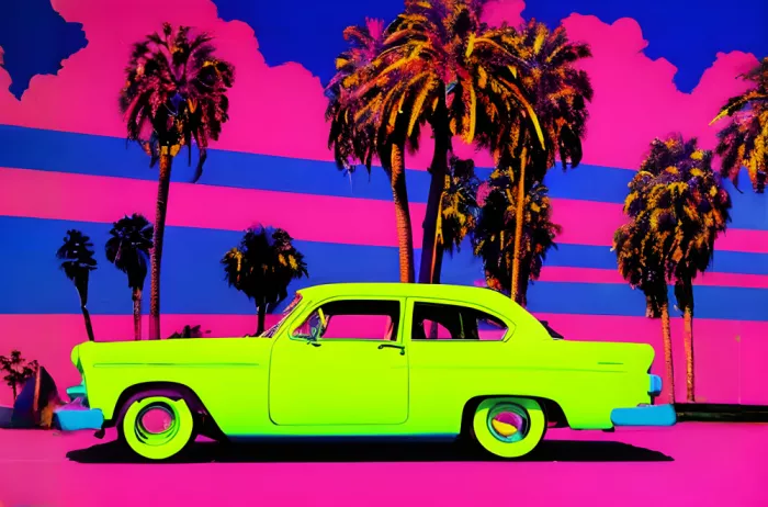 Spin, Cicero: Auto verde neon