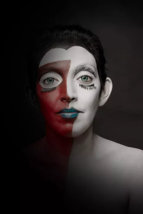 BHATTACHARYYA, PARTHA: THE PAINTED FACE 2