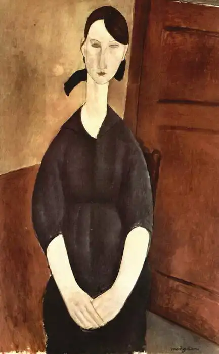 Modigliani, Amadeo: Porträt von Paulette Jourdain