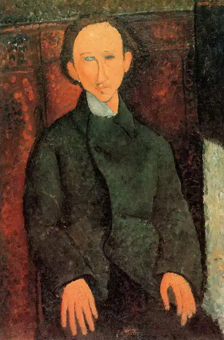 Modigliani, Amadeo: Portrait Pinchus Kremegneho