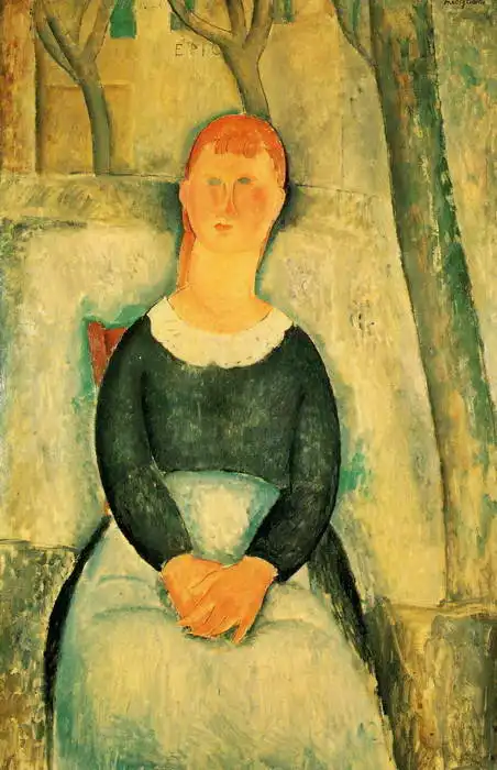 Modigliani, Amadeo: Beautiful businesswoman