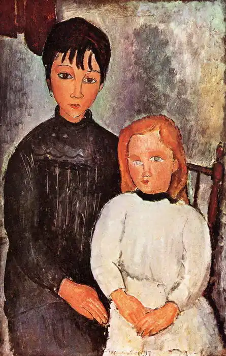 Modigliani, Amadeo: Two children