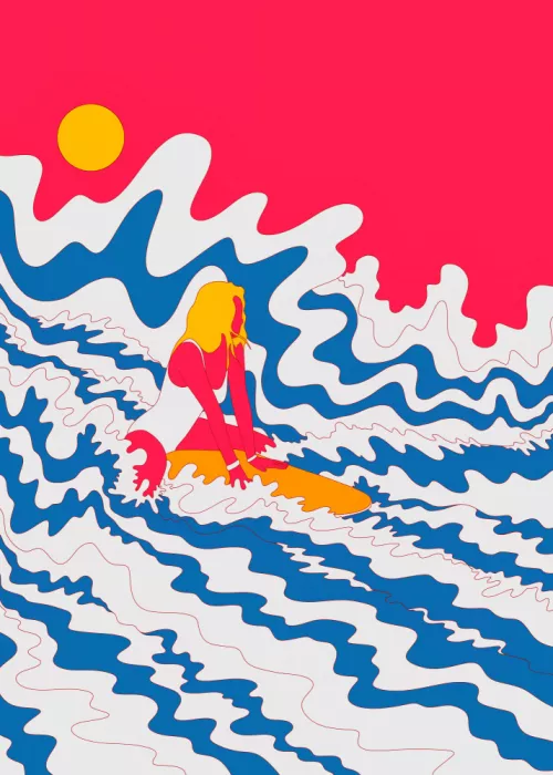 Wade, Stephen: Surfeuse