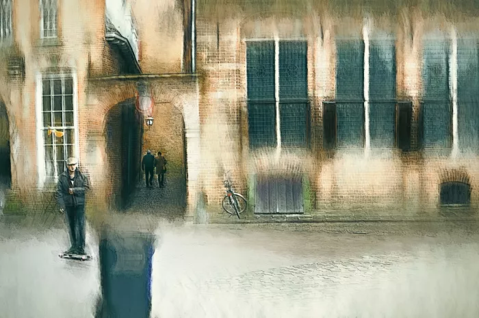 Linden, van Jan: In den Straßen von Zutphen, Niederlande
