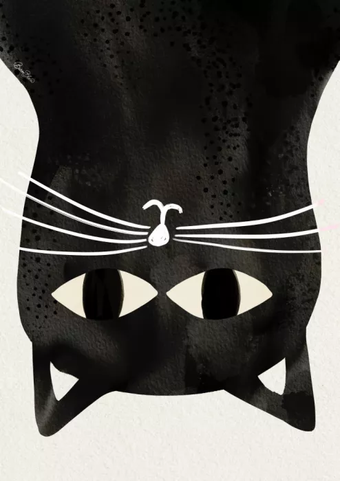 Bloom, Baroo: Gatto nero capovolto