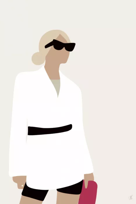 Volfova, Anne-Marie: Blonde en blanc