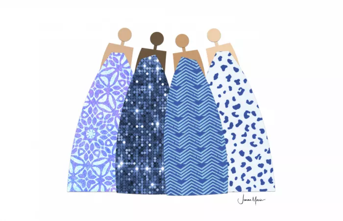 Morris, Jemma: Quatre amis en bleu