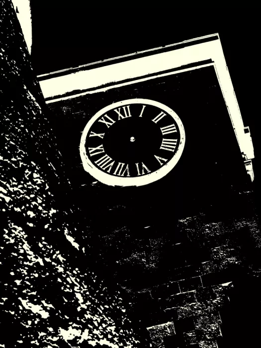 Strnad, Petr: Clock Tower with Roman Numerals