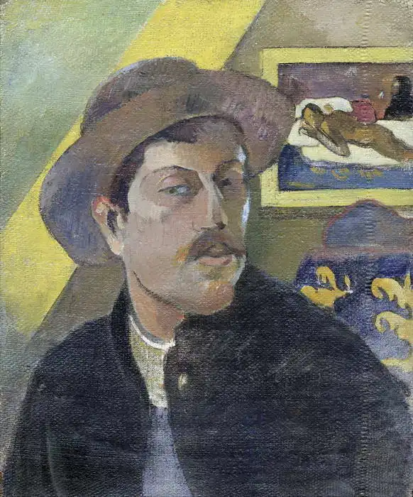 Gauguin, Paul: Self-Portrait in a hat