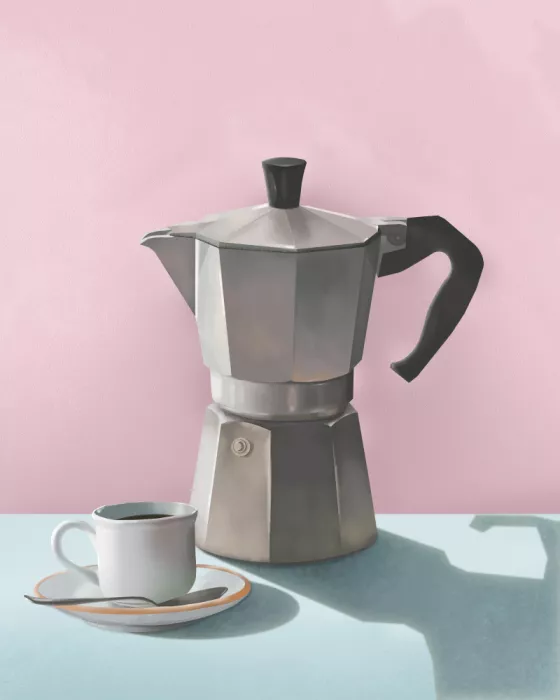 Lizde, Petra: Moka Coffe Pot
