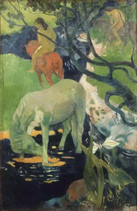 Gauguin, Paul: White horse