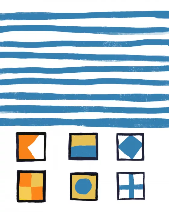 Baker, Bronwyn: Nautical Stripes 4