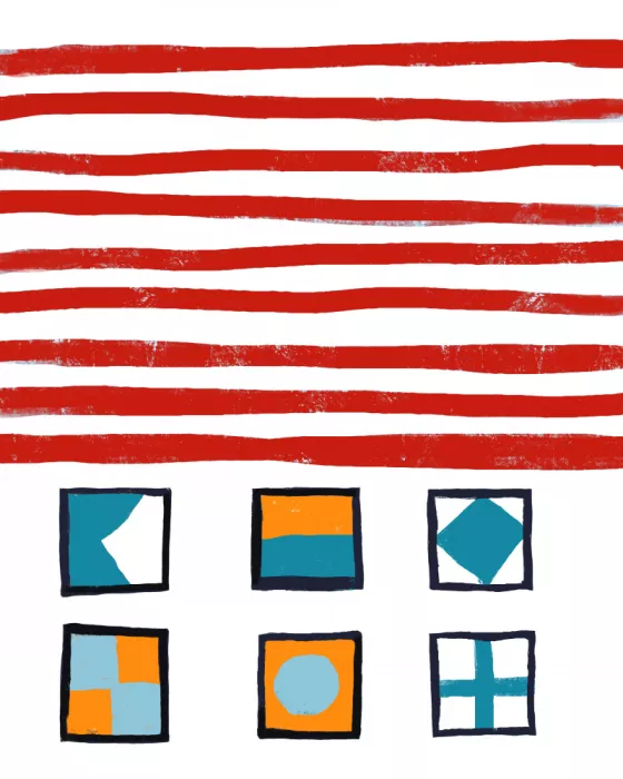 Baker, Bronwyn: Nautical Stripes 1