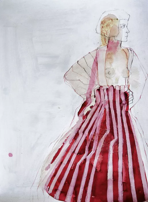 Schmitz, Doris: Femme en rouge