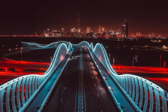 Chiriacò, Carmine: Meydan Bridge - Dubai