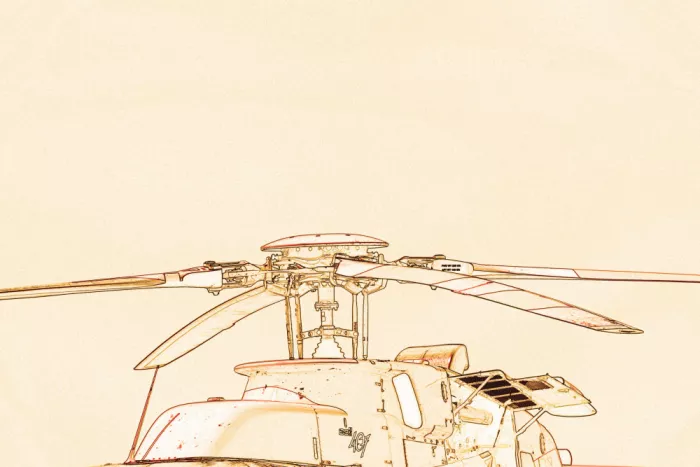 ch, Santhosh: Sketch di elicottero