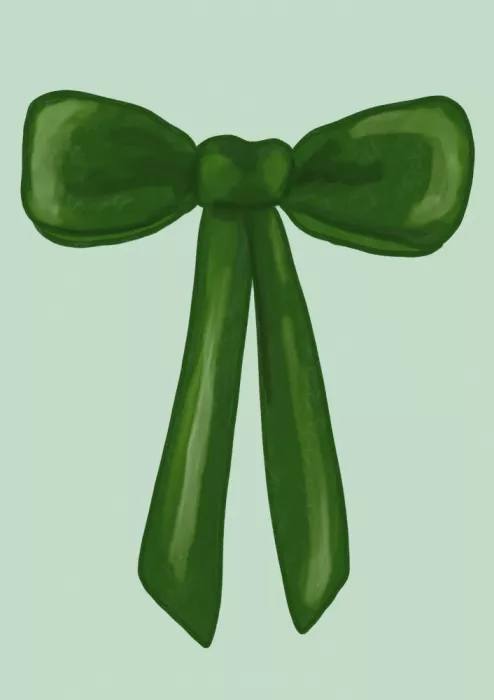Fritsch, Athene: Emerald Ribbon Charm
